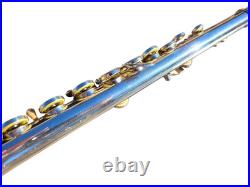 Yamaha 225SII Silver C Flute With Cleaning Rod and Yamaha Hard Case