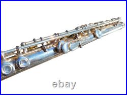 Yamaha 225SII Silver C Flute With Cleaning Rod and Yamaha Hard Case