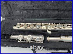 Yamaha 261 open hole flute with Case