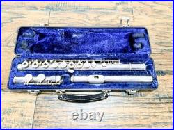 Yamaha 285SII Silver Open Hole Flute G1113
