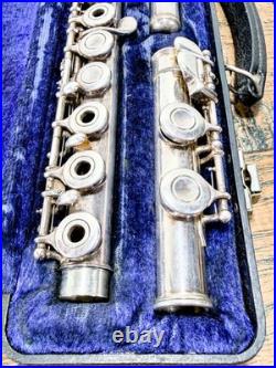 Yamaha 285SII Silver Open Hole Flute G1113