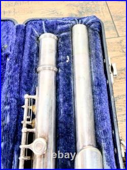 Yamaha 285SII Silver Open Hole Flute G1113