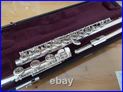 Yamaha 381H Flute YFL-381H MINT CONDITION B FOOTJOINT SILVER HEADJOINT OPENHOLE