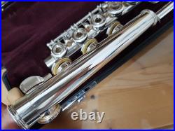 Yamaha 381H Flute YFL-381H MINT CONDITION B FOOTJOINT SILVER HEADJOINT OPENHOLE