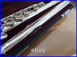 Yamaha 381H Flute YFL-381H MINT CONDITION B FOOTJOINT SILVER HEADJOINT OPENHOLE