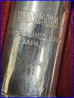 Yamaha 481 Sterling Silver Flute Yamaha 481 Sterling Silver Flute