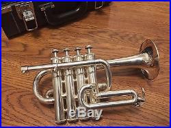 Yamaha 6810S piccolo trumpet in silver