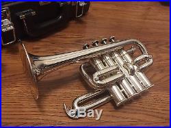Yamaha 6810S piccolo trumpet in silver