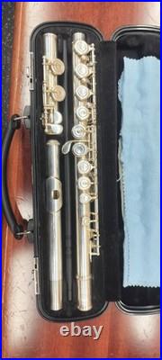 Yamaha Advantage 200AD II Flute Silver Plated With Original Case YFL-200ADII