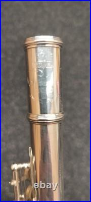 Yamaha Advantage 200AD II Flute Silver Plated With Original Case YFL-200ADII