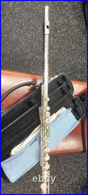 Yamaha Advantage 200AD II Flute Silver Plated With Original Case YFL-200ADII