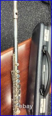 Yamaha Advantage 200AD II Flute Silver Plated With Original Case YFL-200ADII
