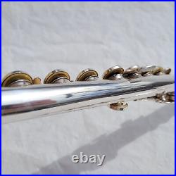 Yamaha Advantage 200AD Silver Flute With Hard Case Flute
