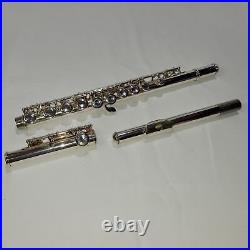Yamaha Advantage F100SII Silver Flute With Hard Case