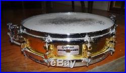 Yamaha Brass Piccolo Sd493 Snare Drum 14 X 3 1/2