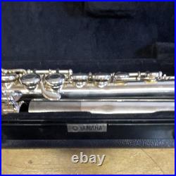 Yamaha Concert Flute, Closed Hole Keys, Silver, Includes Case