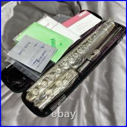 Yamaha Flute 211SII with Case E-mechanism Used, Includes Headjoint and Footjoint