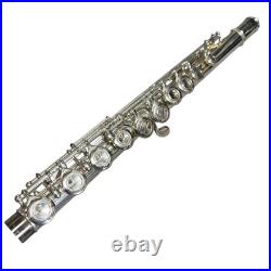 Yamaha Flute 211SII with Case E-mechanism Used, Includes Headjoint and Footjoint
