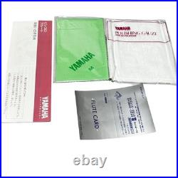 Yamaha Flute 211SII with Case E-mechanism Used, Includes Headjoint and Footjoint