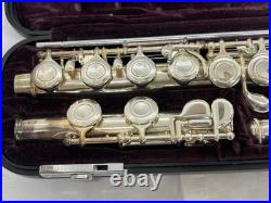 Yamaha Flute 211 Silver 16 Key with Hard Case Professional Instrument 211