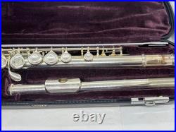 Yamaha Flute 211 Silver 16 Key with Hard Case Professional Instrument 211