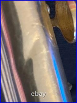 Yamaha Flute 481.925 Sterling Silver Open Hole Flute With Original Case 446 Grams