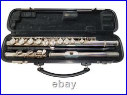 Yamaha Flute Advantage Silver 200AD Flute and Cleaning Rod With Hard Case