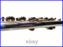 Yamaha Flute Advantage Silver 200AD Flute and Cleaning Rod With Hard Case