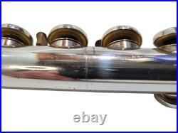 Yamaha Flute Advantage Silver 200AD Flute and Cleaning Rod With Hard Case