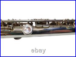 Yamaha Flute Advantage Silver 200AD Flute and Cleaning Rod With Hard Case