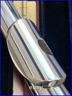 Yamaha Flute Head Pipe German Silver Silver-Plated Finish with Case