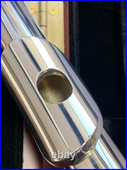 Yamaha Flute Head Pipe German Silver Silver-Plated Finish with Case