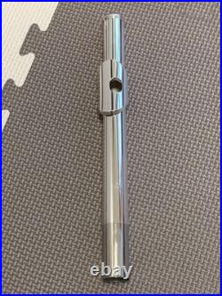 Yamaha Flute Head Pipe German Silver Silver-Plated Finish with Case