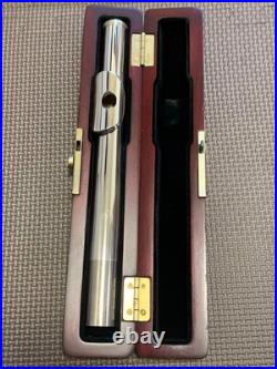 Yamaha Flute Headjoint Nickel Silver Silver-Plated with Wooden Case