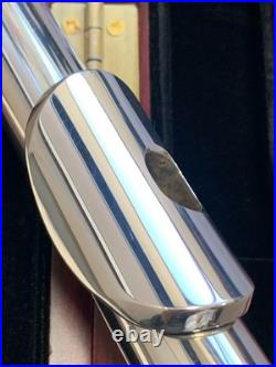 Yamaha Flute Headjoint Nickel Silver Silver-Plated with Wooden Case