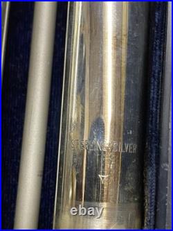 Yamaha Flute Silver Head Tube Used with Mouthpiece and Overhaul Yamaha Flute Silver Head Tube Used with Mouthpiece and Overhaul