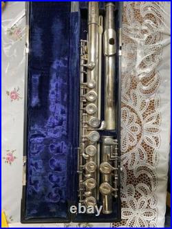 Yamaha Flute Silver Head Tube Used with Mouthpiece and Overhaul Yamaha Flute Silver Head Tube Used with Mouthpiece and Overhaul