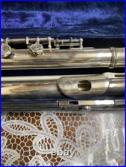 Yamaha Flute Silver Head Tube Used with Mouthpiece and Overhaul Yamaha Flute Silver Head Tube Used with Mouthpiece and Overhaul