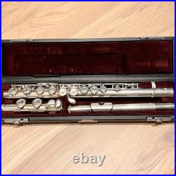 Yamaha Flute YFL211SII Silver Plated C Key Beginner Instrument for Students