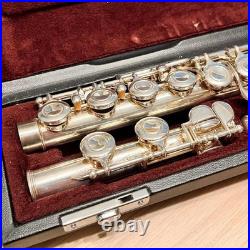 Yamaha Flute YFL211SII Silver Plated C Key Beginner Instrument for Students