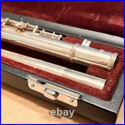 Yamaha Flute YFL211SII Silver Plated C Key Beginner Instrument for Students