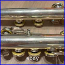 Yamaha Flute YFL211SII Silver Plated C Key Beginner Instrument for Students