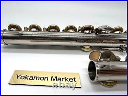 Yamaha Flute YFL-211 with E-mechanism VeryGood F/S