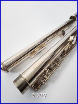 Yamaha Flute YFL-221SII Nickel Silver Musical instrument Hard case