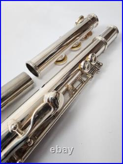 Yamaha Flute YFL-221SII Nickel Silver Musical instrument Hard case