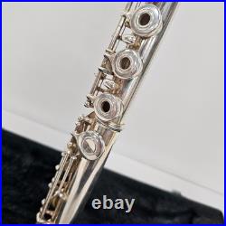 Yamaha Open Hole Professional Flute 365II. 925 Sterling Silver Headjoint (used) Yamaha Open Hole Professional Flute 365II. 925 Sterling Silver Headjoint (used)