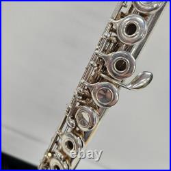 Yamaha Open Hole Professional Flute 365II. 925 Sterling Silver Headjoint (used) Yamaha Open Hole Professional Flute 365II. 925 Sterling Silver Headjoint (used)