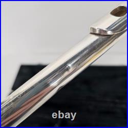 Yamaha Open Hole Professional Flute 365II. 925 Sterling Silver Headjoint (used) Yamaha Open Hole Professional Flute 365II. 925 Sterling Silver Headjoint (used)