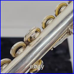 Yamaha Open Hole Professional Flute 365II. 925 Sterling Silver Headjoint (used) Yamaha Open Hole Professional Flute 365II. 925 Sterling Silver Headjoint (used)