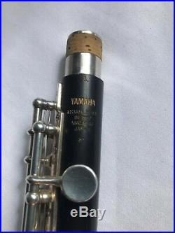 Yamaha Piccolo 81 Professional Grenadilla Wood silver plated keys